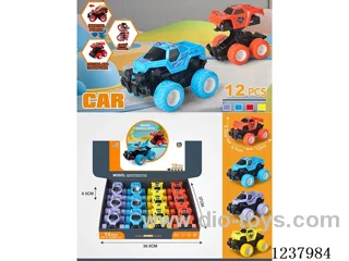 12PCS Inertial collision vehicle