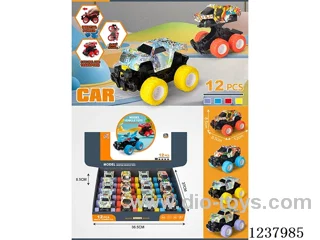 12PCS Inertial collision vehicle