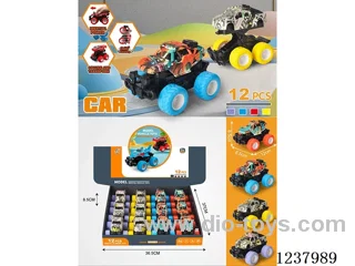 12PCS Inertial collision vehicle