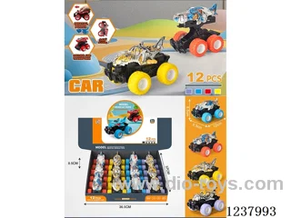 12PCS Inertial collision vehicle