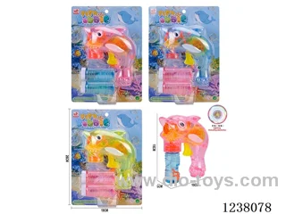 Dolphin Bubble Gun with Lights