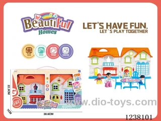 building block villa set