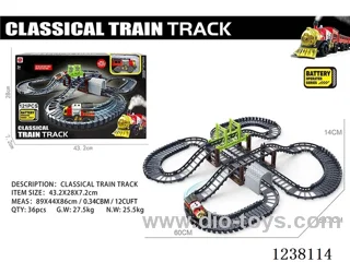 B/O track car 122PCS