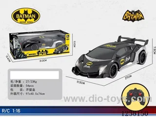 1:16 4ch Batman RC car not included battery
