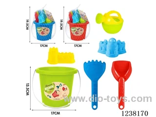 Beach Bucket Set 6pcs