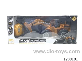 4ch RC engineering car (excavator) with lights Included battery