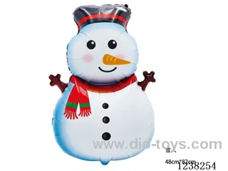 Christmas aluminium film balloon 48*82