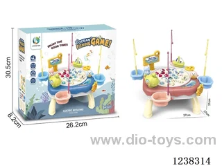 B/O fishing toys with music not included battery