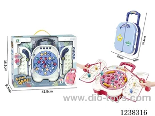 B/O fishing toys W L/M not included battery