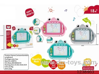 Color magnetic drawing board