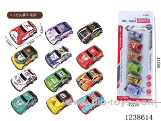 5.2CM pull back car set 6PCS