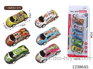7.2CM pull back car set 5PCS