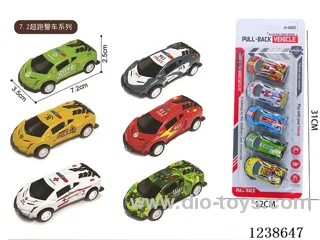 7.2CM pull back car set 5PCS