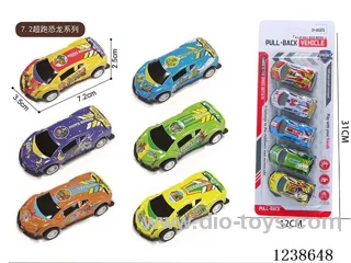 7.2CM pull back car set 5PCS