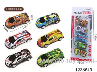 7.2CM pull back car set 5PCS