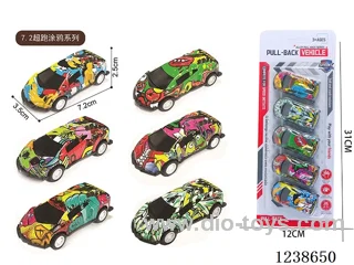 7.2CM pull back car set 5PCS