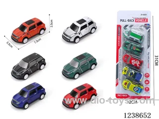 7.5CM pull back car set 5PCS