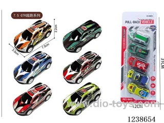 7.5CM pull back car set 5PCS