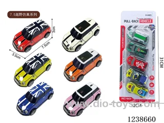 7.5CM pull back car set 5PCS