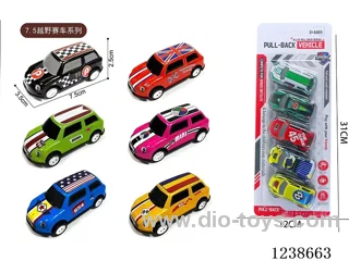 7.5CM pull back car set 5PCS