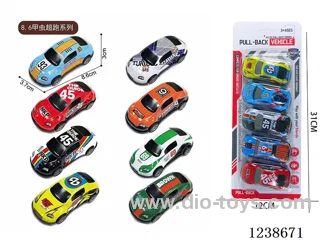 8.6CM pull back car set 5PCS