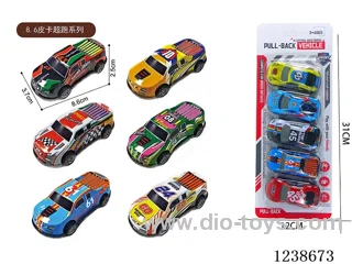 8.6CM pull back car set 5PCS