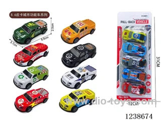 8.6CM pull back car set 5PCS