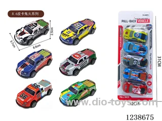 8.6CM pull back car set 5PCS