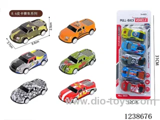 8.6CM pull back car set 5PCS