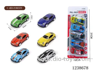 8.6CM pull back car set 5PCS