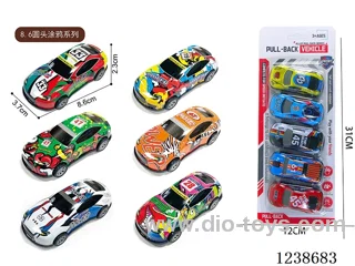 8.6CM pull back car set 5PCS