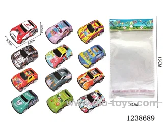 5.2CM pull back car set mixed