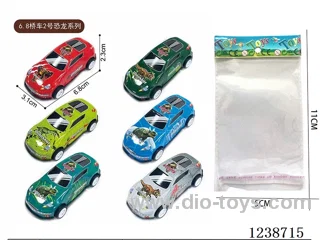 6.8CM pull back car set
