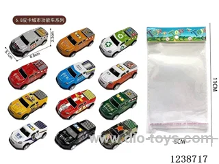 6.8CM pull back car set