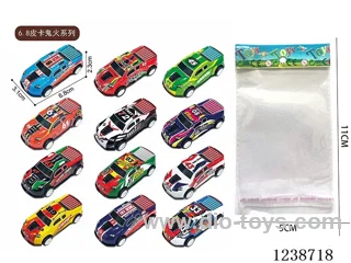 6.8CM pull back car set