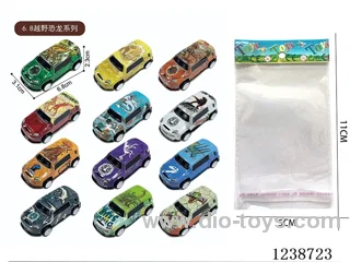 6.8CM pull back car set