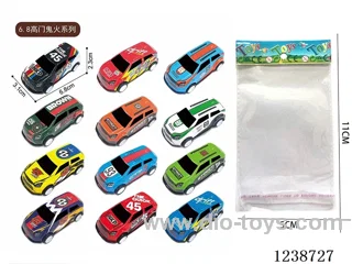 6.8CM pull back car set