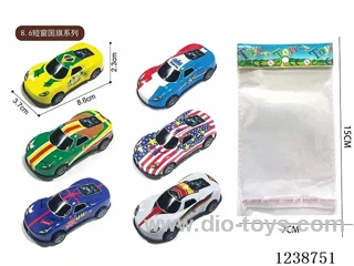 8.6CM pull back car set