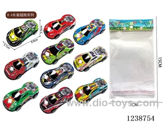 8.6CM pull back car set