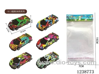 10.2CM pull back car set