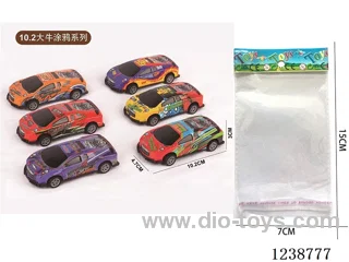 10.2CM pull back car set