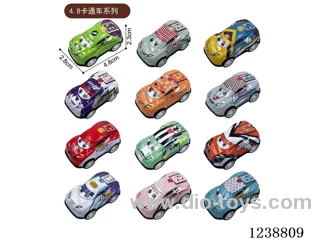 4.8CM pull back car set