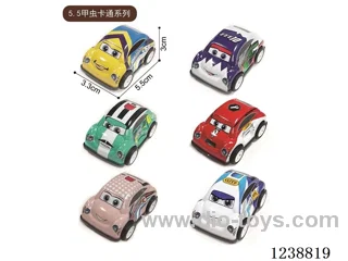 5.5CM pull back car set