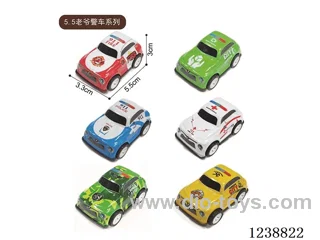 5.5CM pull back car set