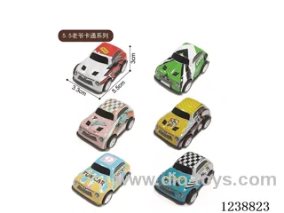 5.5CM pull back car set