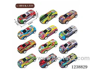 6.8CM pull back car set