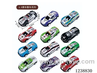 6.8CM pull back car set
