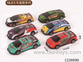 10.2CM pull back car set