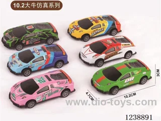 10.2CM pull back car set