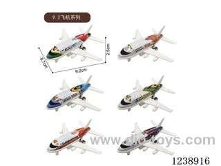 9.2CM pull back airplane set